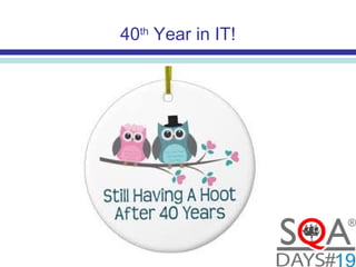 40th
Year in IT!
 