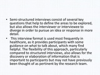 Qualitative Research Methods | PPTX