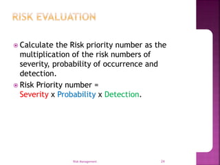 Explain How Risk Number Calculated Qrm presentation | PPTX