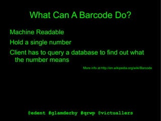 Shy? Tweet me - @edent 