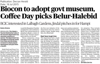 Biocon to adopt govt museum, Coffee Day picks Belur-Halebid