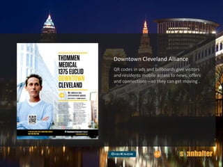 QuantumData backup and preservation is a big business today.  Quantum Corporation combined a traditional materials rack with QR codes to cut down on paper and digitally engage their tradeshow audienceSource: the social metrics