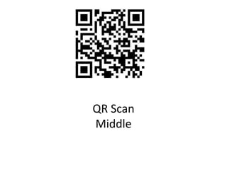 QR Scan
Middle
 