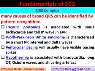 Approach to a patient with QRS complex abnormality in ECG | PPSX