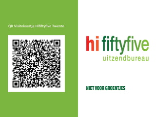 QR Visitekaartje Hififtyfive Twente
 