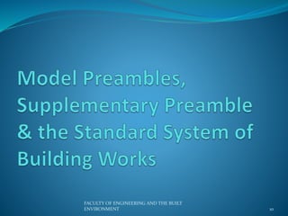 FACULTY OF ENGINEERING AND THE BUILT
ENVIRONMENT 10
 