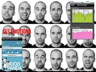 Ses émotions




               http://www.moodscope.com http://moodpanda.com
 