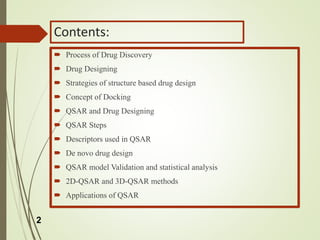 Qsar ppt | PPTX