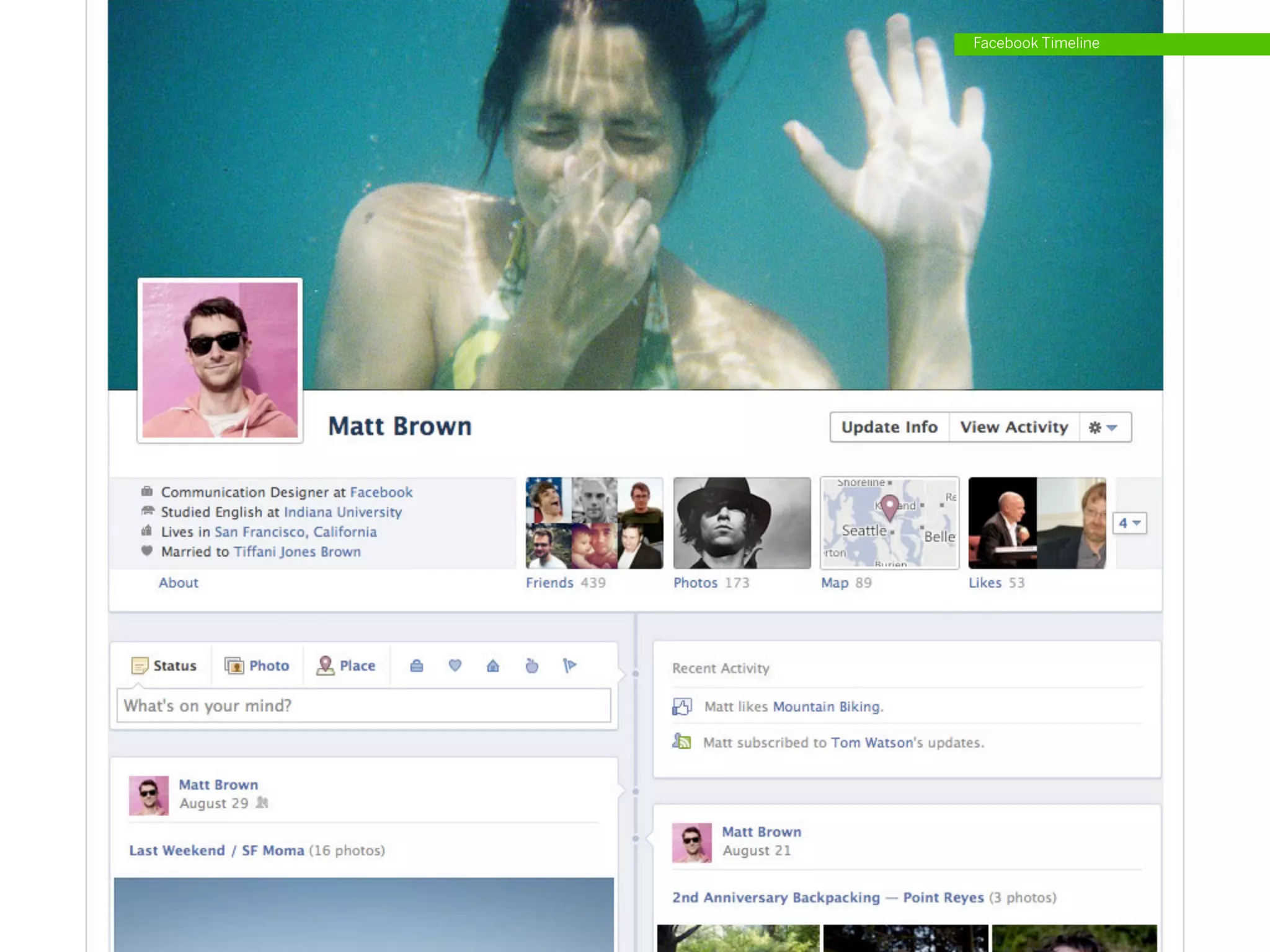 Facebook Timeline
 