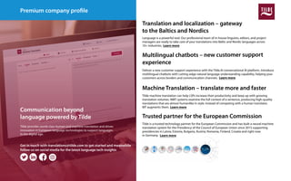 Language Services Market in Germany 2020 (updated) | PDF