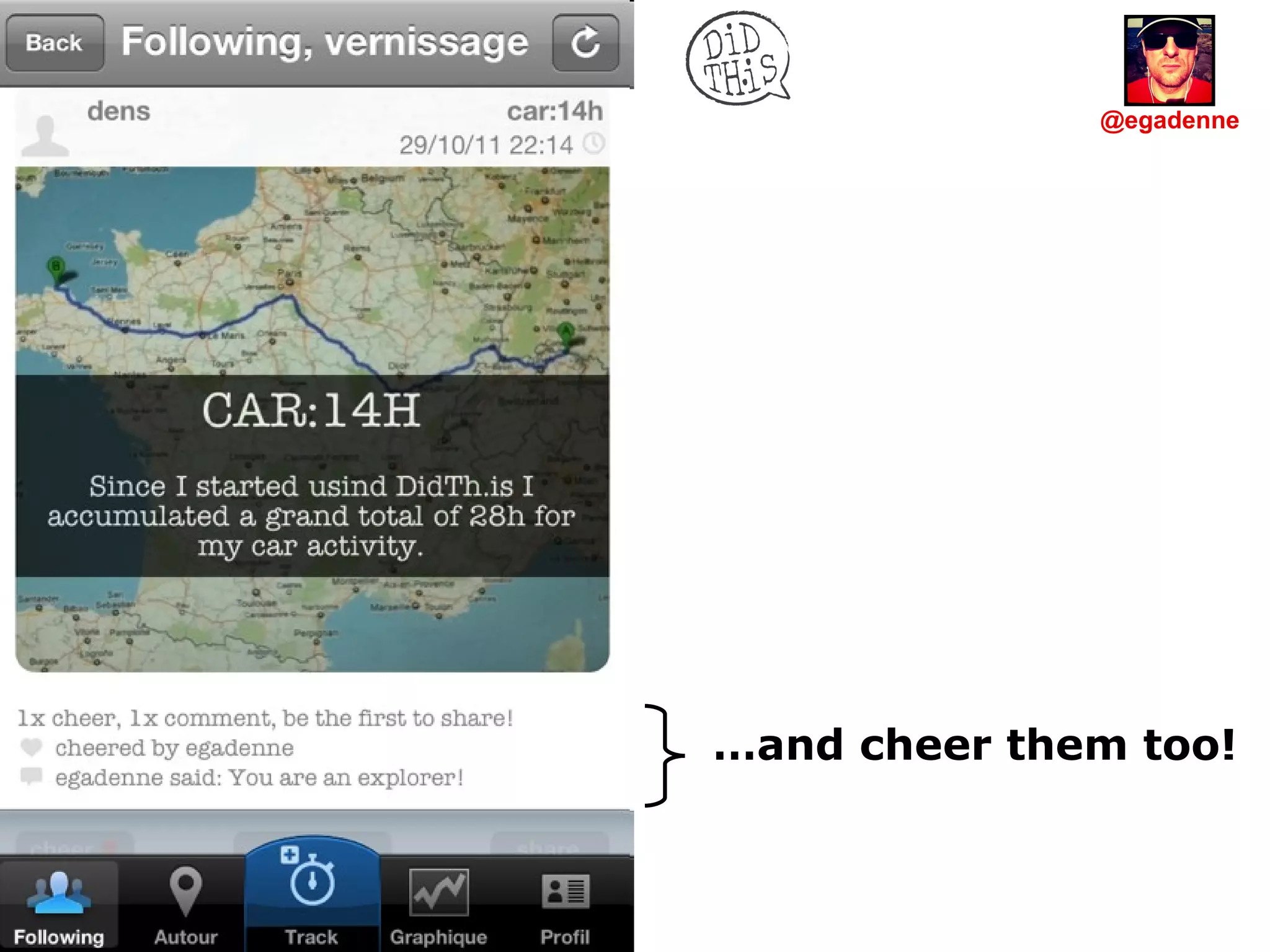… and cheer them too! @egadenne 