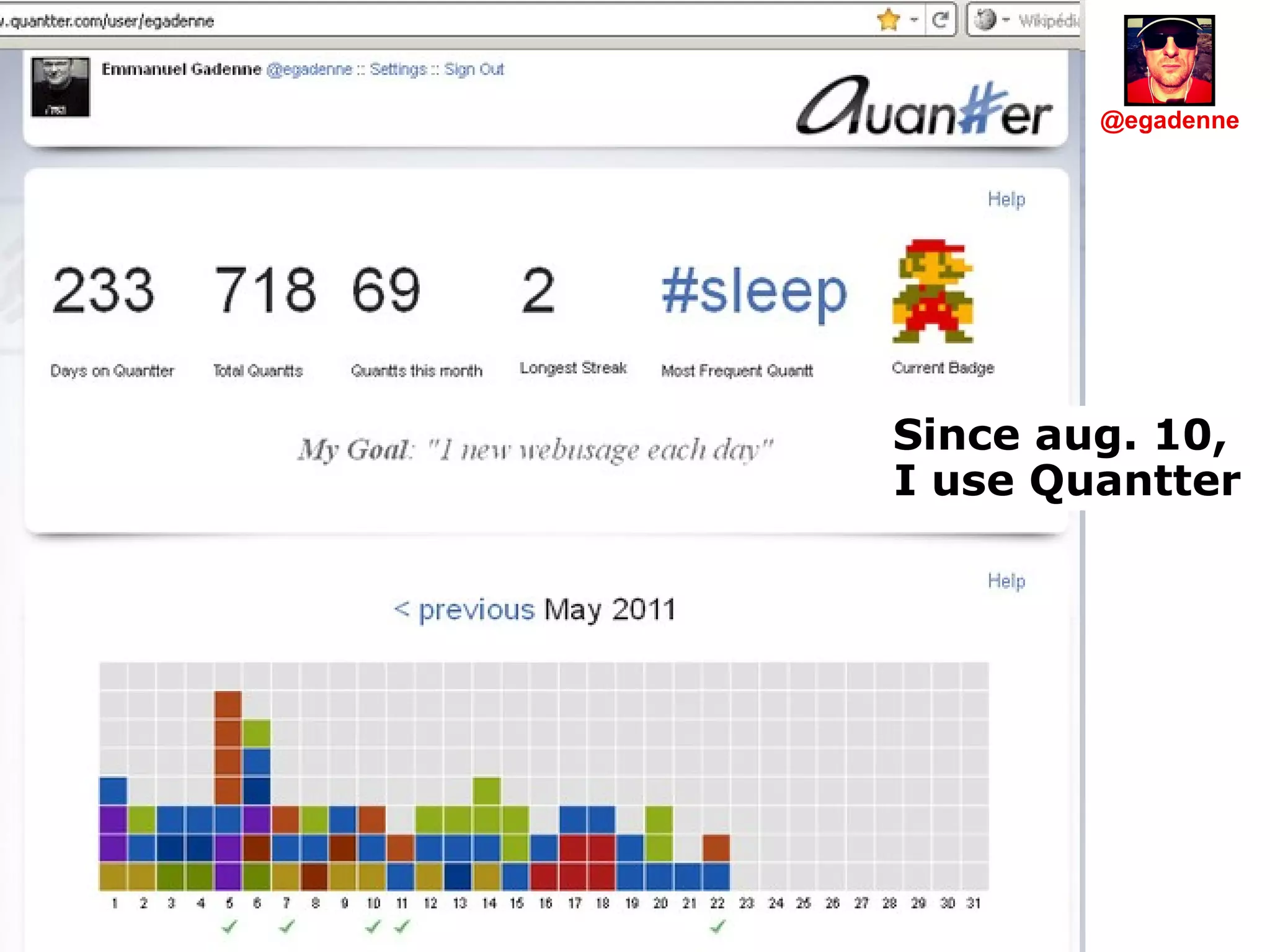 @egadenne Since aug. 10,  I use Quantter 