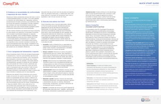 www.comptia.org/communities
P O W E R E D B Y :
76
quick start guide
Cloud Computing
www.comptia.org/communities
•Gestão da conta: Função contínua no ciclo de entrega,
onde se revisa periodicamente todo o processo e cada
serviço de Cloud. O papel do gerente de contas é
aconselhar os clientes sobre a melhor forma de utilizar
os serviços, analisar relatórios de uso e desempenho,
identificando áreas onde o cliente possua oportunidades
de melhoria de usol.
Sobre a CompTIA:
Comunidade CompTIA Saas/Cloud
A Comunidade CompTIA Cloud/SaaS é formada por
um grupo colaborativo de fabricantes de tecnologia,,
distribuidores, prestadores de serviços e revendedores
dedicados ao avanço de Cloud Computing no mercado
global. Nossa comunidade é dedicada à definição de
tecnologias de Cloud Computing, modelos de negócios,
melhores práticas, construção de ferramentas e recursos de
Cloud, criação e administração de credenciais profissionais,
além de deliberar e resolver as questões relacionadas
à evolução dos desafios e oportunidades de Cloud
Computing. Nossa comunidade está orientada a promover
a indústria e regulamentar as normas que garantam
abertura, desempenho e integridade de plataformas,
aplicações e empresas de Cloud Computing, Nosso
objetivo é garantir alta qualidade e desempenho com
Cloud Computing entre todos os constituintes do mercado.
Para mais informações sobre a Comunidade CompTIA
Cloud/SaaS ou para se envolver em atividades de nossa
comunidade, entre em contato communities@comptia.org.
6. Enderece as necessidades de conformidade
e segurança de seus clientes
Quando seu cliente contrata seus serviços de Cloud, o risco e
a responsabilidade passam a ser deles. O SLA deve detalhar
os requisitos de conformidade com: regulações, auditoria,
armazenamento de dados, processos e procedimentos, além
de serviços de resposta e remediação. A revisão cuidadosa
dos contratos com seus fornecedores é essencial, para
garantir que você e seus clientes estejam protegidos quanto
a atribuições desnecessárias de responsabilidades.
Um dos maiores inibidores para adoção de Cloud Computing
é a preocupação com segurança e privacidade. Entretanto,
com um projeto tecnicamente adequado, as objeções
podem ser tratadas. Como confidencialidade, integridade
e disponibilidade são essenciais para a adoção de Cloud,
a comunicação aberta e transparente com o cliente é
um elemento fundamental. Você também pode fornecer
sua experiência como consultor, avaliador e prestador de
serviços de segurança para seus clientes. Compliance é um
ponto de preocupação para muitas PMEs, assim o seu papel
aqui poderia ser um verdadeiro diferencial.
7. Crie o programa de treinamento e suporte
Cloud Computing muda a forma de entrega de aplicações
e infraestrutura, o que traz oportunidades adicionais de
serviços e suporte para sua empresa, como: treinamento,
personalização e consultoria. para ajudar seus clientes
atingirem um alto ROI. Por exemplo, você pode elaborar
um planejamento, guiando-os através de uma migração
para uma solução de e-mail na nuvem, garantindo que
a transição de seu serviço tradicional ocorra de forma
suave e transparente para seus usuários. Pode fornecer
treinamento para os clientes, incluindo a criação de
conteúdo informativo, para ajudá-los a obter o máximo das
novas soluções e respostas para as suas perguntas.
Empresas que adotam Cloud Computing com sucesso,
exigem um parceiro de suporte responsável. Você deve
avaliar as necessidades de seus clientes e elaborar um
plano para fornecer o apoio necessário para a mudança.
Decida se vai prestar todo o suporte ou dependerá de
seus fornecedores de serviços em Cloud, compartilhando
a carga de trabalho. Defina como cada serviço em
seu portfólio será suportado, bem como as opções de
treinamento técnico e de negócios, para os funcionários
de seus clientes. Aproveite a oportunidade de parceria
com empresas de treinamento mais experientes, caso
educação não seja um dos itens do seu plano de negócios.
Além de vantagens financeiras, a colaboração neste caso
pode melhorar o resultado do treinamento, bem como a
qualidade e valor de seus serviços de Cloud.
8. Execute seus planos de Cloud
Cloud Computing, como os serviços gerenciados, oferece
um fluxo de receita recorrente. Normalmente parte dos
pagamentos do serviço são feitos em intervalos pré
determinados. Por outro lado, a natureza automática e
auto-serviço do modelo de vendas de Cloud Computing,
pode reduzir outras oportunidades de valor agregado, para
fornecedores tradicionais de infraestrutura. Sua empresa,
como canal, tem um papel vital em Cloud Computing, com
a capacidade de integrar várias tecnologias e explorar
a variedade de modelos de serviço a ofertar. Depois de
desenvolver a sua própria solução de Cloud , é hora de colocar
o seu plano em ação.
•	 Aconselhe: Avalie a infraestrutura e a capacidade de
implementar tecnologias de Cloud Computing do seu
cliente. Como consultor, você desenvolve a estratégia
inicial e fornece um conjunto de opções.
•	 Planeje e desenhe: Desenvolva os planos de projeto e
implementação para seus clientes. Após identificar o
melhor tipo de infraestrutura ou aplicativo de Cloud, é
preciso avaliar os ativos atuais do cliente, bem como os
requisitos de integração, migração e implementação.
•	  Entrega: Antes do serviço ser implementado, pode ser
necessário construí-lo em uma plataforma de teste, para
entrega posterior ao cliente. Em diversos fornecedores
de Cloud Services, para concluir a entrega, basta ativar e
provisionar a conta a partir de um local remoto.
•	  Implementação: Depois de configurar o serviço, um você
pode transferir os dados e contas para a plataforma de
Cloud, integrar outras aplicações de negócios, implantar
serviços opcionais e personalizar a solução para atender
as necessidades do cliente.
•	 Operação e gestão: Quando o serviço de Cloud está
totalmente operacional, você pode monitorar e garantir
o desempenho de todos os sistemas. Realizando
manutenções, atualizações, correções e alterações de
configuração quando necessário.
•	 Suporte: A prestação de serviços de suporte depende da
do fornecedor, que pode incluir: helpdesk , administração
de sistemas, treinamento e suporte para usuários finais.
Definições
Cloud Computing: um modelo para habilitar acesso
conveniente e sob demanda a um conjunto compartilhado de
recursos computacionais configuráveis (i.e., rede, servidores,
armazenamento, aplicações e serviços) que possam ser
provisionados e liberados com o mínimo de esforço gerencial ou
de interação com o provedor de serviços.
Fabricantes: inclui fabricantes de hardware, desenvolvedores
de software e provedores de aplidações, plataforma e
infraestrutura de Cloud.
Agregadores de Cloud: Empresas que consolidam aplicações
de Cloud e as fornecem para revenda através da rede de canais.
Integradores de Sistemas: Empresas que integram tecnologias
complexas em aplicações relevantes para os negócios.
Sobre a CompTIA
CompTIA é a voz da indústria mundial de tecnologia da
informação (TI).
Como uma associação comercial sem fins lucrativos, promovendo
os interesses das empresas e profissinais de TI mundiais, focamos
nossos programas em quatro áreas principais: Educação,
Certificação, Apoio político legislativo e filantropia.:
• Educamos o canal de TI: Nossos recursos educacionais,
compreendidos por treinamentos presenciais, guias online,
webinars, pesquisas de mercado, mentorado em negócios,
foruns abertos e eventos para networking, auxiliam nossos
membros a promover seu nível de profissionalismo e cultivar
seus negócios.
• Certificamos a força de trabalho de TI: Somos os lideres
no fornecimento de certificações profissionais agnósticas,
independente de tecnologia ou fabricante, com mais de 1.4
milhões de profissionais certificados no mundo.
• Advogamos em favor da indústria de TI: em Washington, D.C.,
fazemos com que a força das pequenas e médias empresas
do setor de TI, soando como uma só voz, navegue pelas
regulamentações que podem afetar seus negócios.
• Devolvemos através de filantropia: Nossa fundação permite
que a população menos favorecida adquira os conhecimentos e
habilidades necessários, para se empregarem na indústria de TI.
Nossa visão do mercado de TI é formada por mais de 25 anos de
perspectiva global e mais de 2800 membros e 1000 parceiros de
negócios, distribuidos ao longo de todos os canais de TI.
Somos dirigidos por nossos membros e orientados por um
conselho de profissionais da indústria de TI.
Todos os rendimentos são diretamente reinvestidos em
programas que nossos valorosos membros e a indústria como um
todo.
Com sede em Chicago, possuimos escritórios em outros locais
nos Estados Unidos, além de outros países como Australia,
Canada, China, Alemanha, India, Japão, África do Sul e Reino
Unido. Para maiores informações, visite www.comptia.org.
 