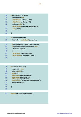 Proyecto 12 131
Mecanismo de bloqueo secreto
Traducido by Tino Fernández Cueto http://www.futureworkss.com
 