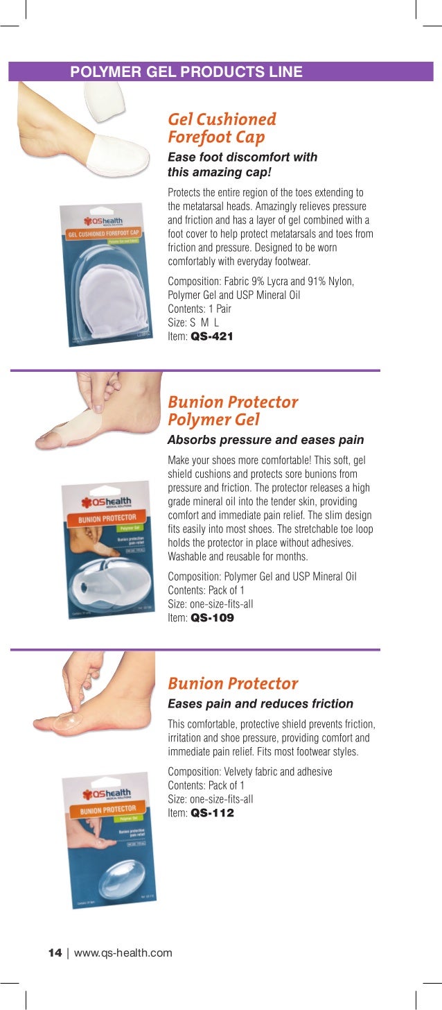 Qs health Foot Care Product 2014 catalog