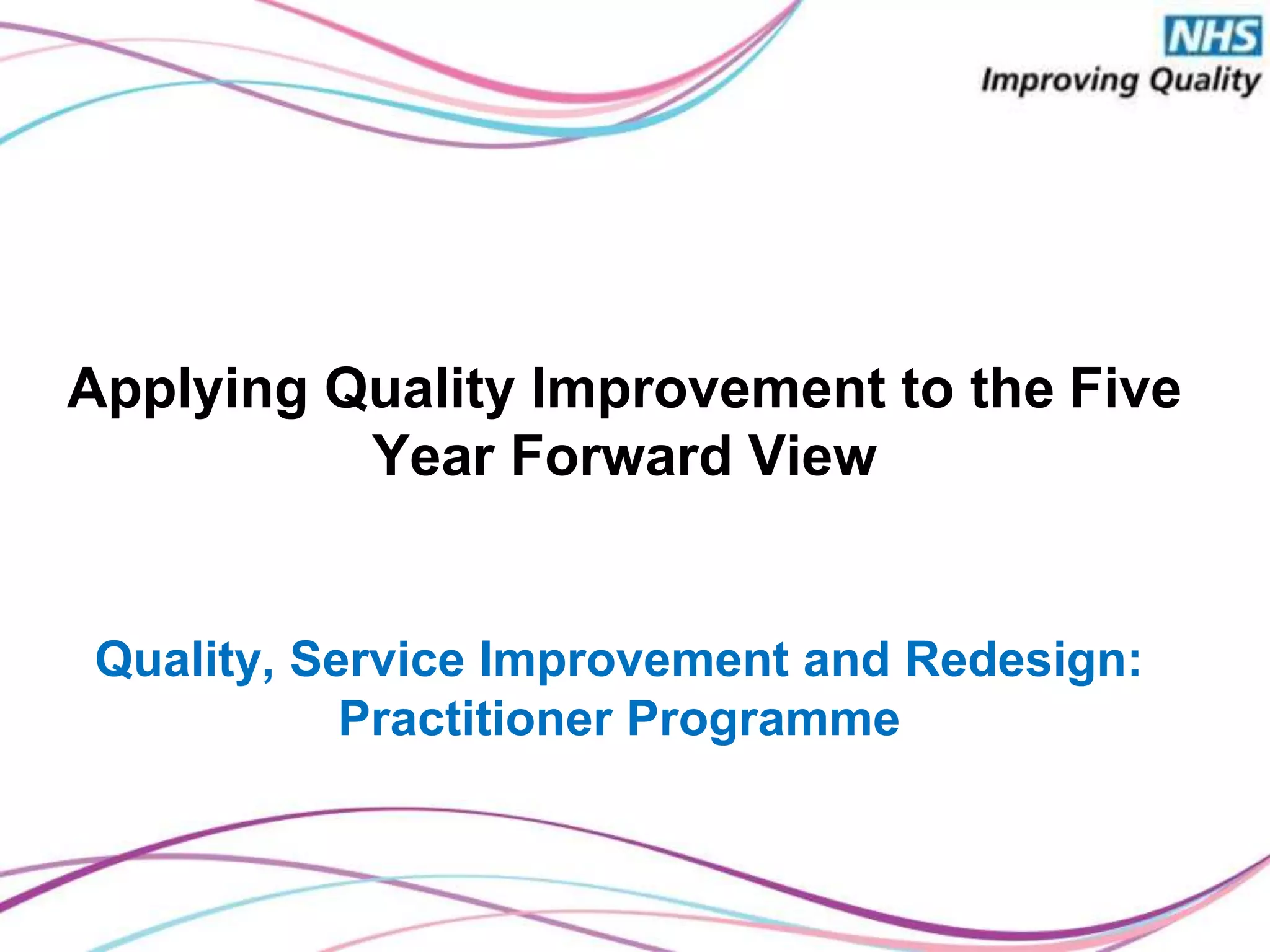 QSIR knowledge exchange Matt Tite presentation PPT