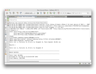 Testing Web Services