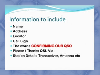 Qsl Cards