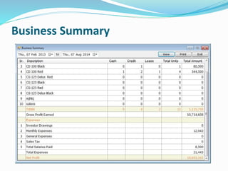 Business Summary
 