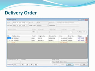 Delivery Order
 