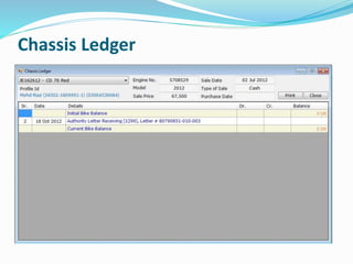 Chassis Ledger
 