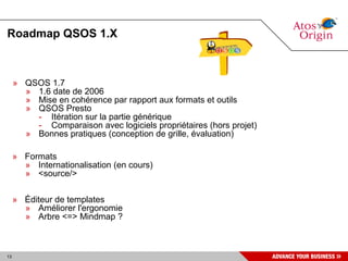 QSOS 2.0 Solutions Linux 2009