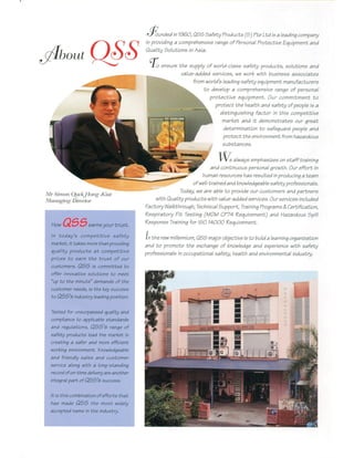 Qss product catalogue 2 nd edition