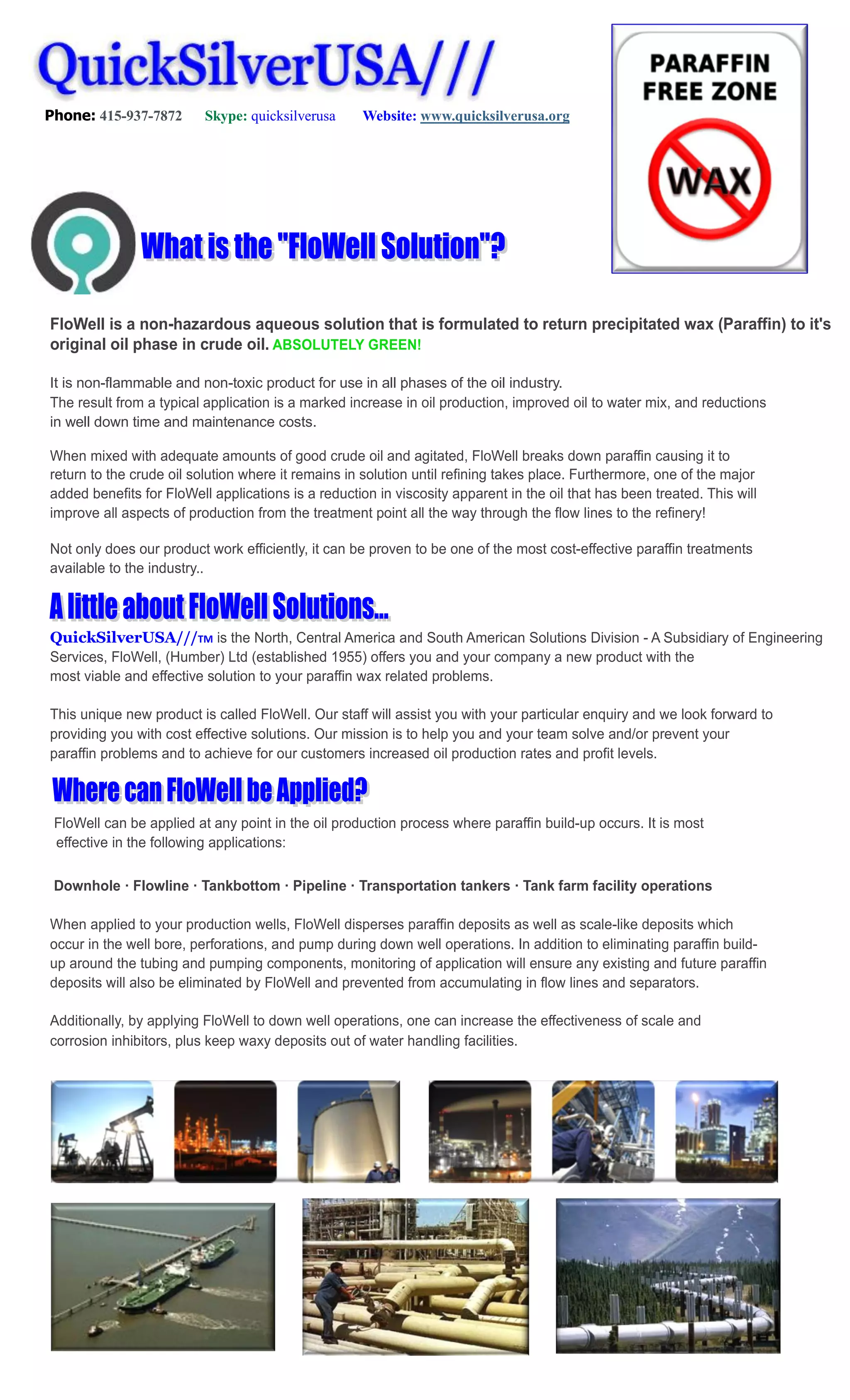 What is FloWell Solution | PDF