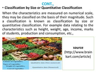 Tabulation and Classification | PPTX