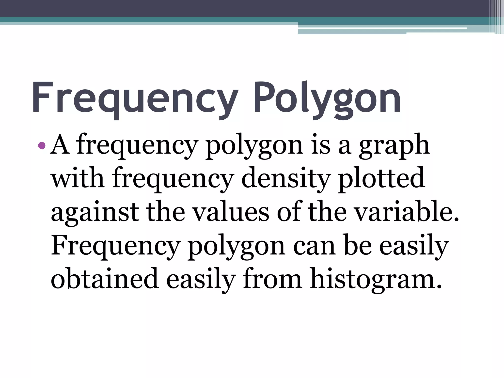 TIME SERIES OR HISTORIGRAMS