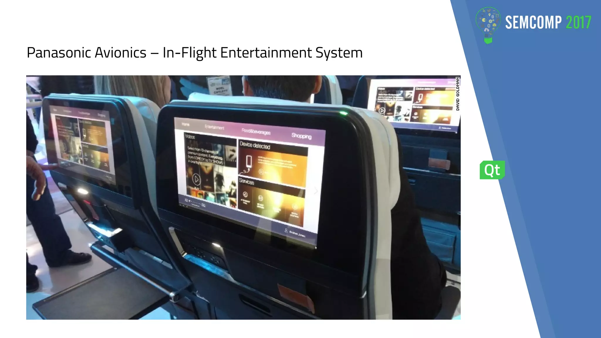 Panasonic Avionics – In-Flight Entertainment System
 