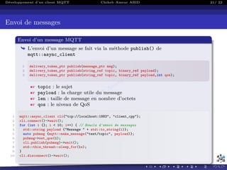 Développer un client MQTT simple en C++ avec la bibliothèque Paho MQTT ...