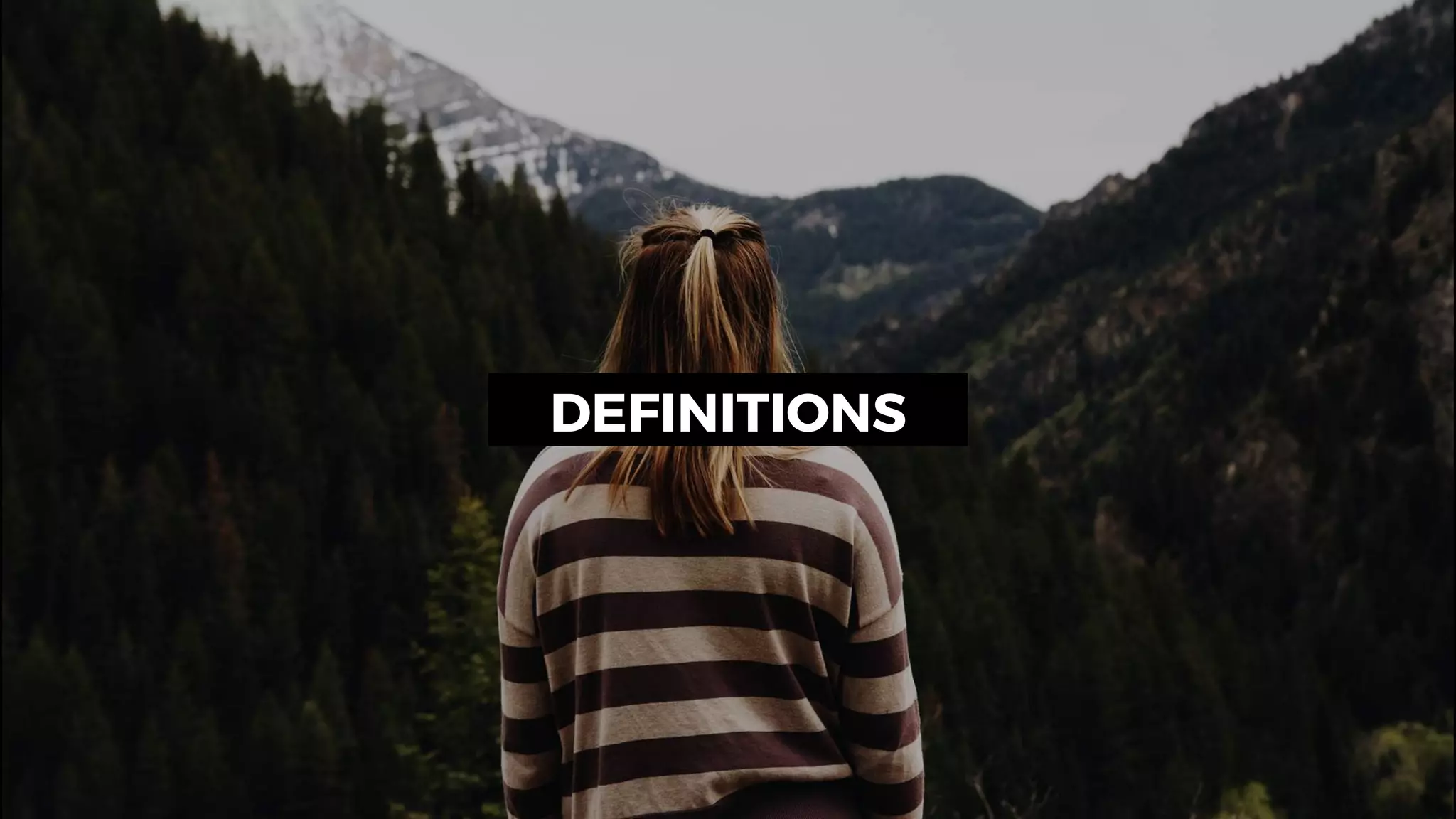DEFINITIONS
 