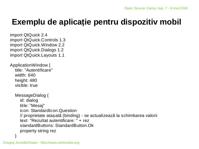 Qt Application Development