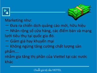 PHÂN TÍCH MÔI TRƯỜNG BÊN TRONG VÀ CHIẾN LƯỢC CÔNG TY CỦA VIETTEL