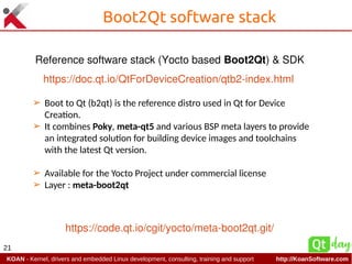 Run Qt on Linux embedded systems using Yocto | PDF