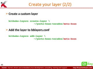 Run Qt on Linux embedded systems using Yocto | PDF