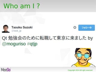 Copyright 2014 All right reserved
Who am I ?
 