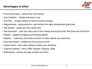 QTest | PPTX | Computer Software and Applications | Computing