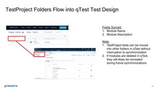 qTest TestProject Integration Webinar | PPTX