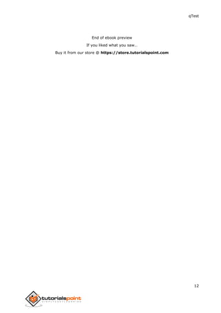 Qtest tutorial | PDF