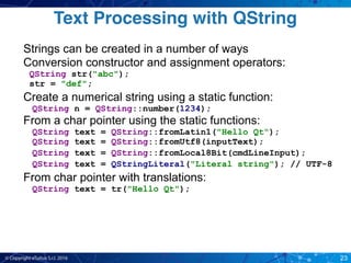 Qt for beginners | PDF