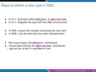 Qml Types Qt for beginners part 4 doing more | PDF