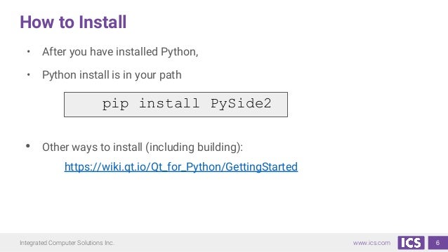 Qt for Python