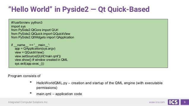 Qt for Python