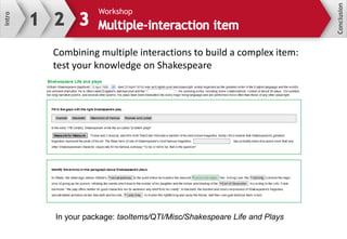 Qti Examples TAO DAYS - Creation of QTI Items | PDF