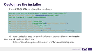 Qt Installer Framework | PDF