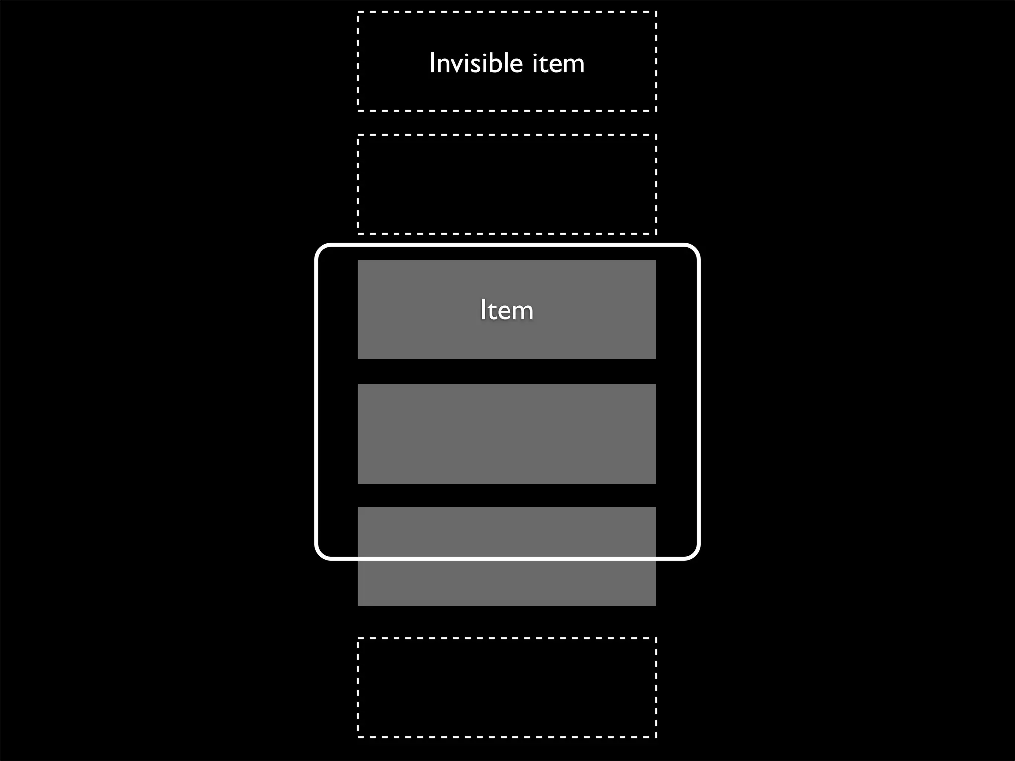 Invisible item




    Item
 