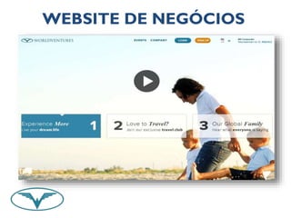 WEBSITE DE NEGÓCIOS 
 