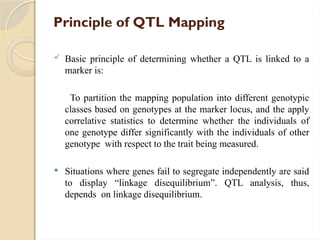 Comprehensive Guide to QTL Mapping and Applications in Crop Improvement ...